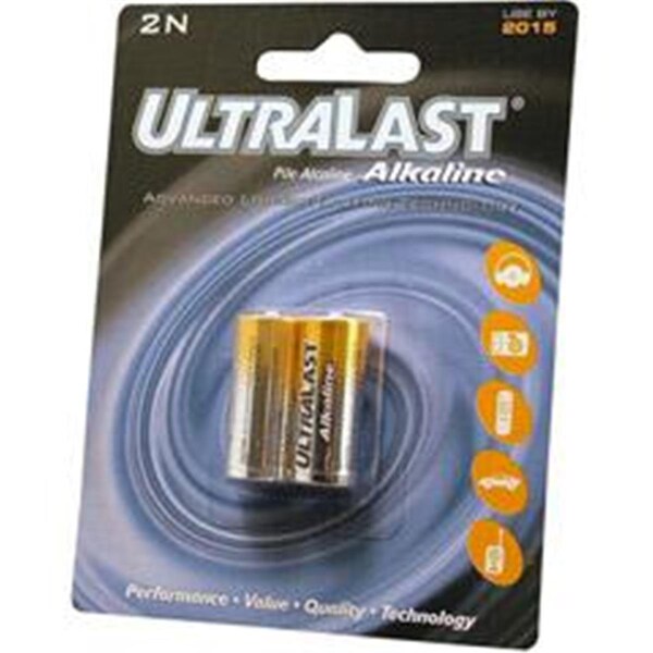 Ultralast Alkaline N Batteries, 2PK ULA2N - main